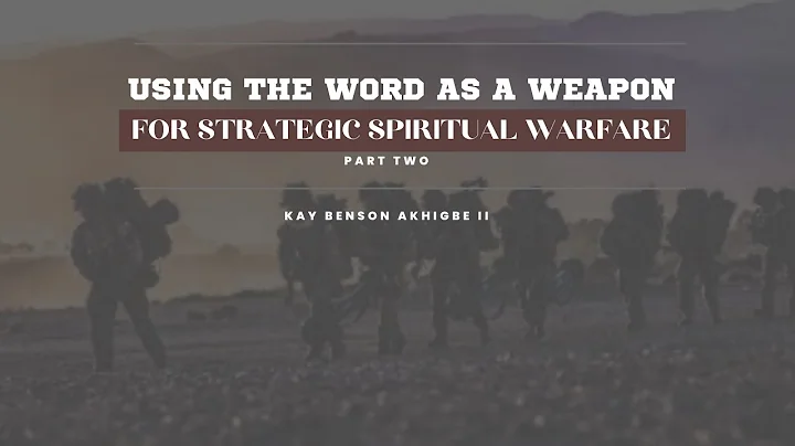 USING THE WORD AS A WEAPON FOR STRATEGIC WARFARE- ...