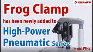 HighPower Pneumatic Frog Clamp