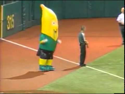 mascot funny fail funniest ever butter peanut banana jelly security mh4 guard