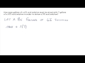 Mixture Problems Quiz