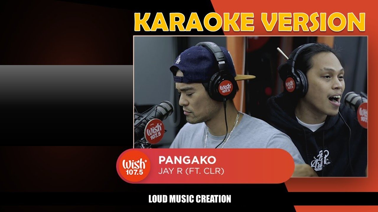 Pangako KARAOKE Jay R x CLR YouTube