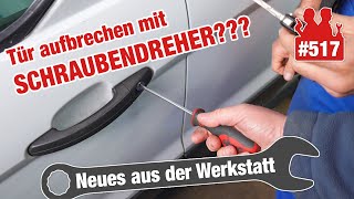 So aufwendig ist eine Türschloss-Reparatur!! 🤯 | Endoskop-Bilder im Sharan liefern Schockdiagnose! 😑