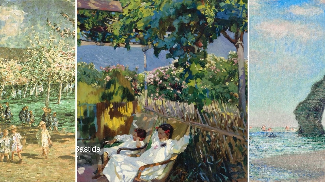 Impressionist Art TV — Silent Art Gallery · September 13 Morning | The Siesta In The … & others