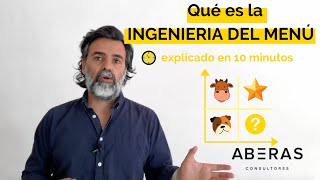 Ingeniería del menu explicado en excel