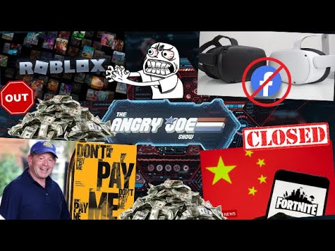 AJS News - ROBLOX Down!, Facebook Rebrands META, Fortnite China to SHUTDOWN, Bobby Wants a Pay C