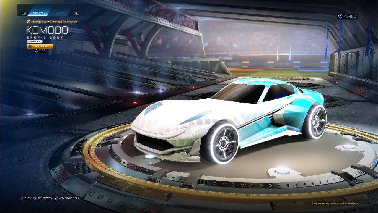 ROCKET LEAGUE ITEMSHOP & ESPORTS SHOP (*NEW* WHITE KOMODO & PAINTED GNOME LIGHT WHEELS!) APRIL 18TH!