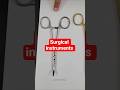 Surgical instruments name 🪡✂️ #surgicalinstruments #name #instrumental #mpmsu #operationtheatre