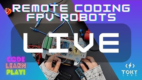 🔴LIVE Workshop: Code and Control FPV Robot | Online Camp