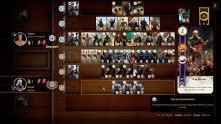 The Witcher 3: Gwent - High Score (Skellige) / 597 points match - 569 points round