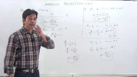 Harmonic Progression-1
