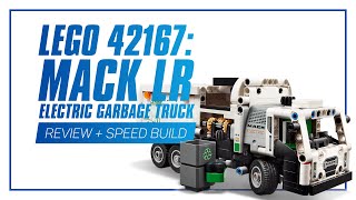LEGO 42167: Mack LR Electric Garbage Truck - HANDS-ON REVIEW