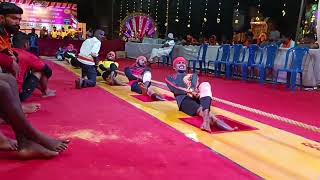 Karinja Friends vs om friends badinadi b | Tug of war | Manjanakatte 7th and 8th place match 2022-23