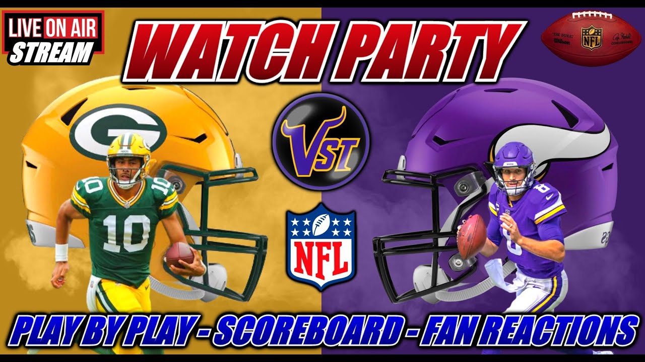MINNESOTA VIKINGS VS GREEN BAY PACKERS LIVE 🏈 🟢 NFL LIVE Vikings 