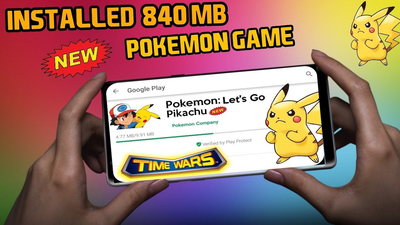 840 Mb Download Official Pokemon Let S Go Pikachu Game Android Ios Youtube