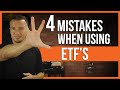 🔢 4 mistakes when using ETFs | FinTips