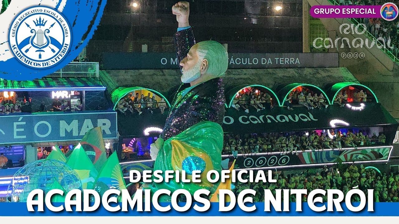 ACADÊMICOS DE NITERÓI 2026 | DESFILE COMPLETO NA SAPUCAÍ (VISÃO DA ARQUIBANCADA)
