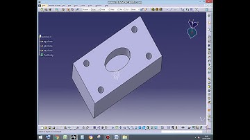 CATIA TUTORIAL 3 Pocket design