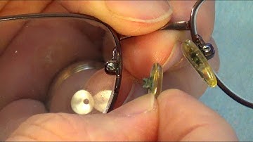 How to Replace Nose Pads on Glasses