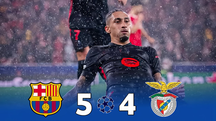 Barcelona vs Benfica 5-4 – CRAZIEST UCL 2025 Game of the Season