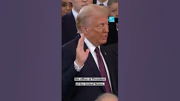 Key Moments From Donald Trump S Inauguration Ceremony FRANCE 24 English 