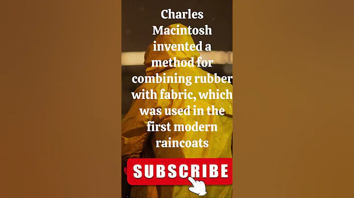 Do you know! Who Invented Raincoat? #shorts #youtubeshorts #shortsvideo
