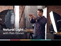 How to mimic natural light in the studio with rob grimm