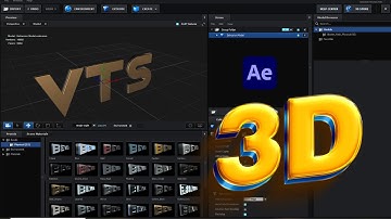 cách làm chữ 3d trên after effect bằng element 3d video copilot