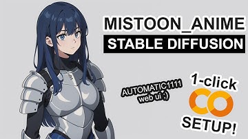 Mistoon_Anime - Stable Diffusion 1-CLICK Google Colab Setup