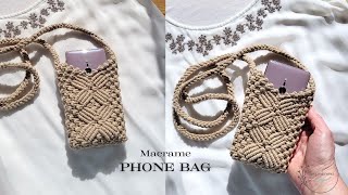 Makramee mobiilikott/Macrame Phone Bag/DIY Macrame tutorial by Ilona Makramee 130 views 1 month ago 1 hour, 26 minutes