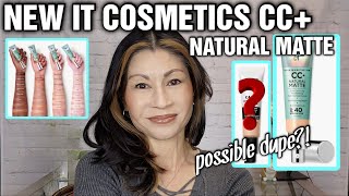 NEW! IT Cosmetics CC+Natural Matte Foundation