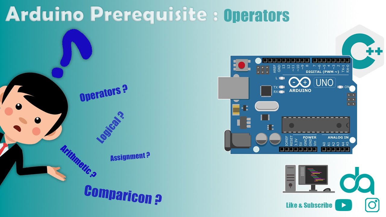 Arduino Prerequisite : Operators - YouTube
