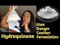 HOW TO USE HYDROQUINONE POWDER | DO & DONT OF HYDROQUINONE POWDER