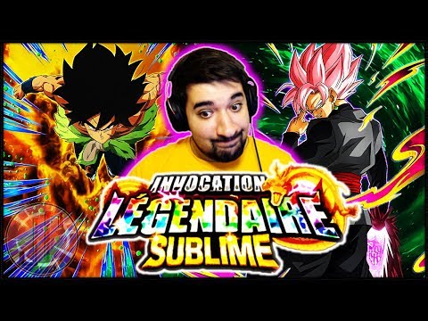 INVOCATION BROLY LR & ROSÉ LR PORTAIL LÉGENDAIRE SUBLIME ! | DRAGON BALL Z DOKKAN BATTLE FR