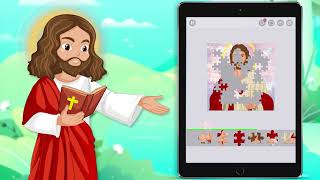 Bible Games - Jesus Jigsaw Puzzle #biblegames #biblegame #bible screenshot 5