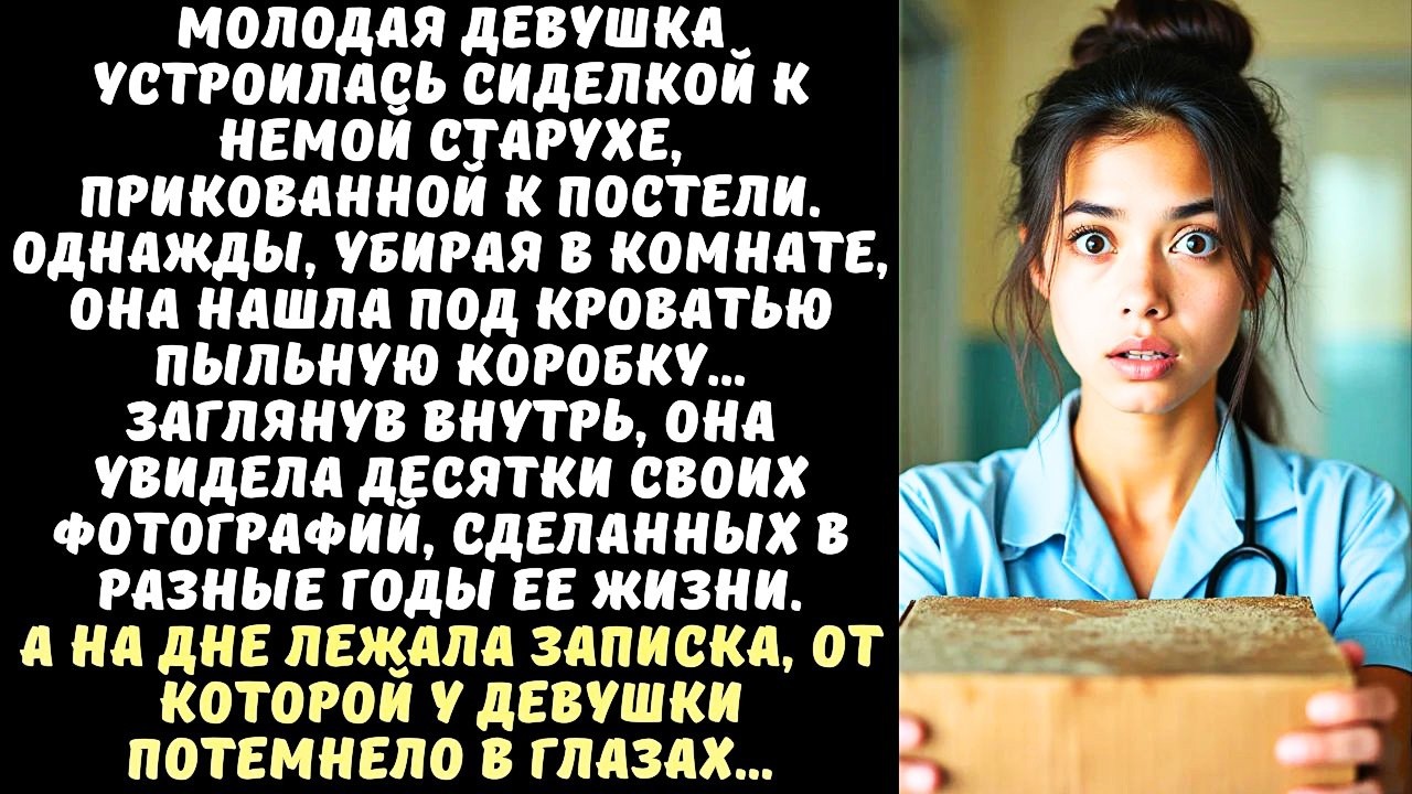 СИДЕЛКА нашла под кроватью СТАРУХИ коробку, а когда заглянула внутрь, похолодела…