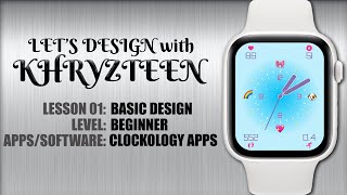 Clockology Basic 1 Tutorial : How to design a watchface in Clockology screenshot 2