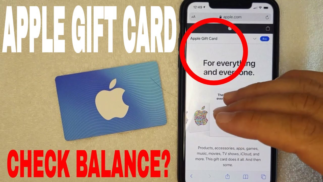 ✅  How Do You Check Apple Gift Card Balance 🔴