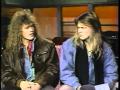 Capture de la vidéo Helloween Interview 1988! Vintage Mtv Headbanger's Ball! Pt. 1