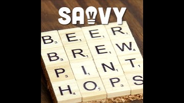 Scrabble Coasters