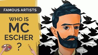 MC ESCHER: Art History - Biography and Portrait Drawing