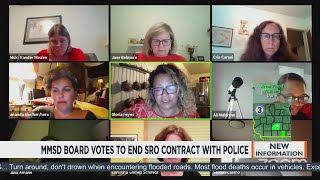 MMSD Board votes unanimously to end contract with MPD, remove police from schools