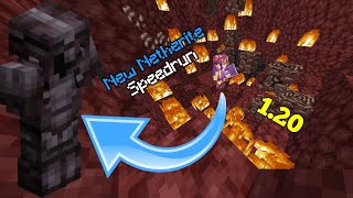 How to Make Netherite Armor in Minecraft Trial 1.20 - Minecraft Speedrun #netherite #netheritearmor