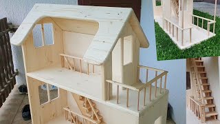 Build Wooden Dollhouse