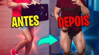 Gigantes minhas perdendo pernas das uma