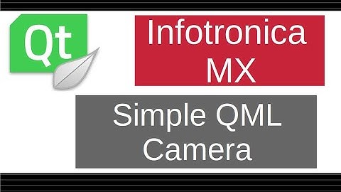 The easiest and simplest QML camera (GitHub Project on description)