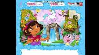 Dora the Explorer Jolly Jigsaw Game Online screenshot 5