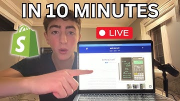 How To Design A Shopify Store In EXACTLY 10 Minutes (Step-By-Step)