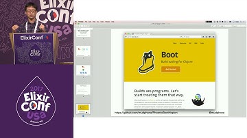 ElixirConf 2017 Lightning Talk - Phoenix with ClojureScript, Boot & Hoplon - Kyle Oba