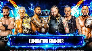 WWE 2K24  Elimination Chamber Match | Gameplay