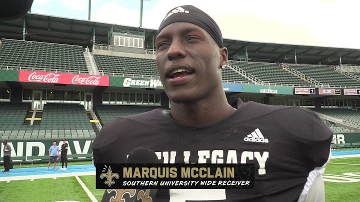 Southern WR Marquis McClain | 2022 HBCU Legacy Bow...